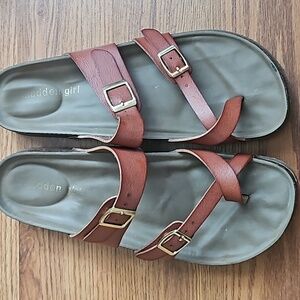 Womens sandals by madden girl size 9